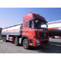 China Dongfeng 8 * 4 Drive Wheel Fuel Tanker